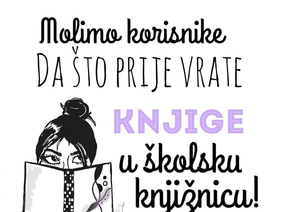 Obavijest iz knjižnice