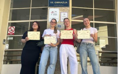 „Bioinformatika – računalno putovanje u genetiku” – podjela potvrda maturanticama